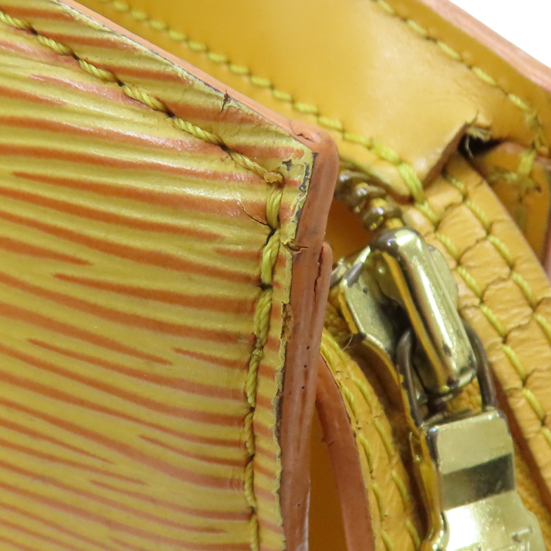 黃色 Epi 水波紋牛皮 貝殼包 肩背包 M52269 【LOUIS VUITTON LV 路易威登】 M52269-18