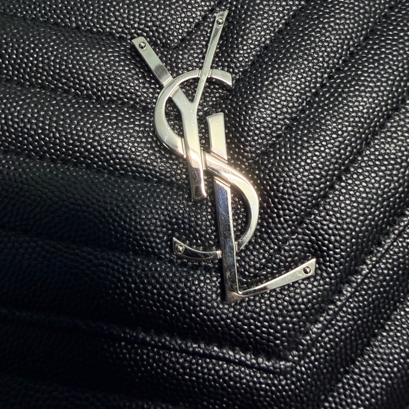 YSL大號woc 黑銀-12