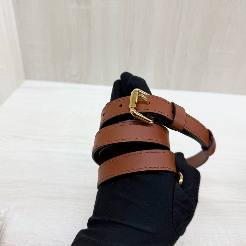 L琥珀色EPI Saumur BB手提斜背包-14