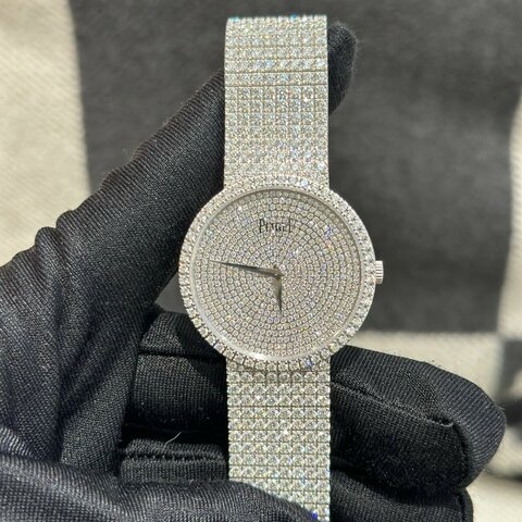 【收藏級】PIAGET 伯爵 Altiplano 系列 G0A38021 全鑽 18K白金 頂級珠寶腕錶