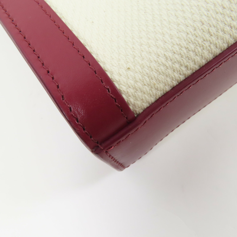 CELINE 【激減優惠】帆布Mini Vertical Cabas金扣手挽肩背兩用袋-4