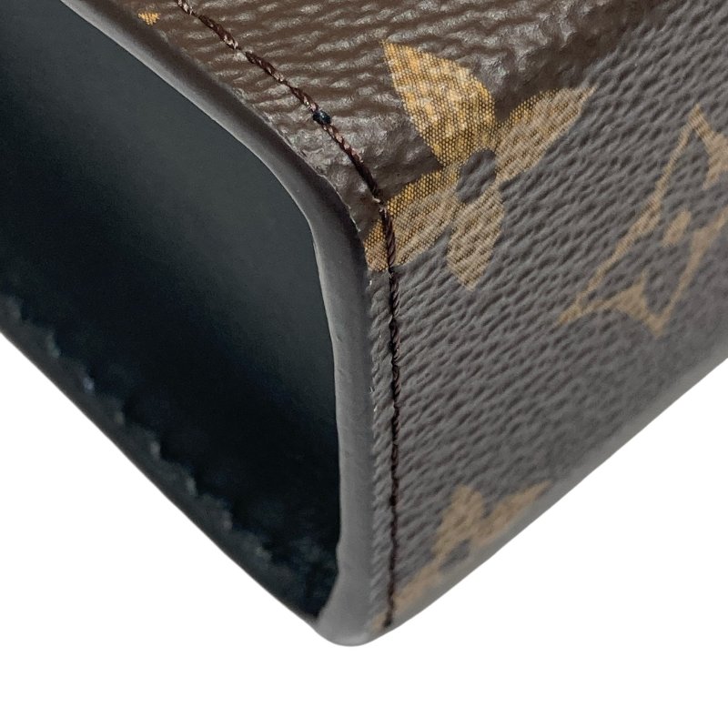 LOUIS VUITTON 路易威登 M14036 MONOGRAM GASTON 可穿戴式錢包  PVC帆布 棕色 銀色金屬-1
