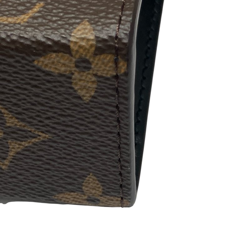 LOUIS VUITTON 路易威登 M14036 MONOGRAM GASTON 可穿戴式錢包  PVC帆布 棕色 銀色金屬-2