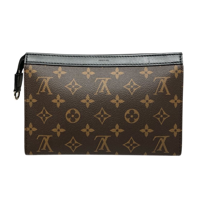 LOUIS VUITTON 路易威登 M14036 MONOGRAM GASTON 可穿戴式錢包  PVC帆布 棕色 銀色金屬-4