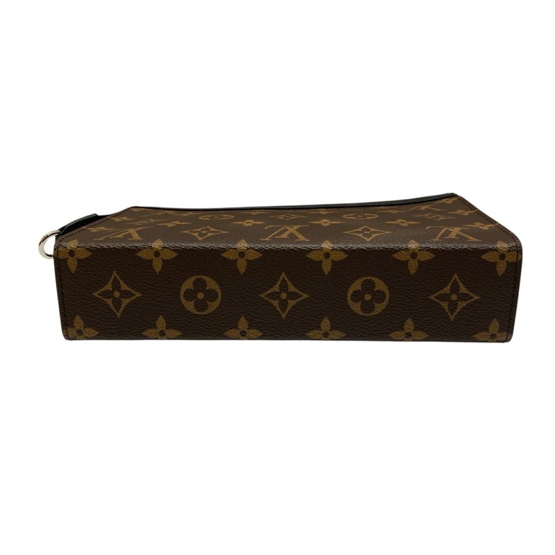 LOUIS VUITTON 路易威登 M14036 MONOGRAM GASTON 可穿戴式錢包  PVC帆布 棕色 銀色金屬-7