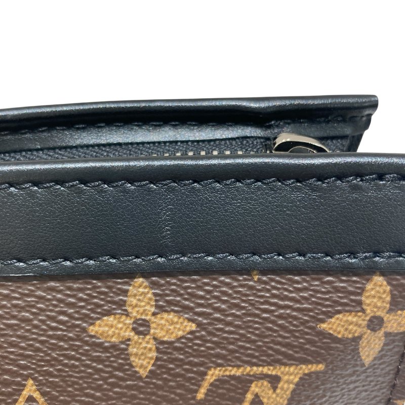 LOUIS VUITTON 路易威登 M14036 MONOGRAM GASTON 可穿戴式錢包  PVC帆布 棕色 銀色金屬-10