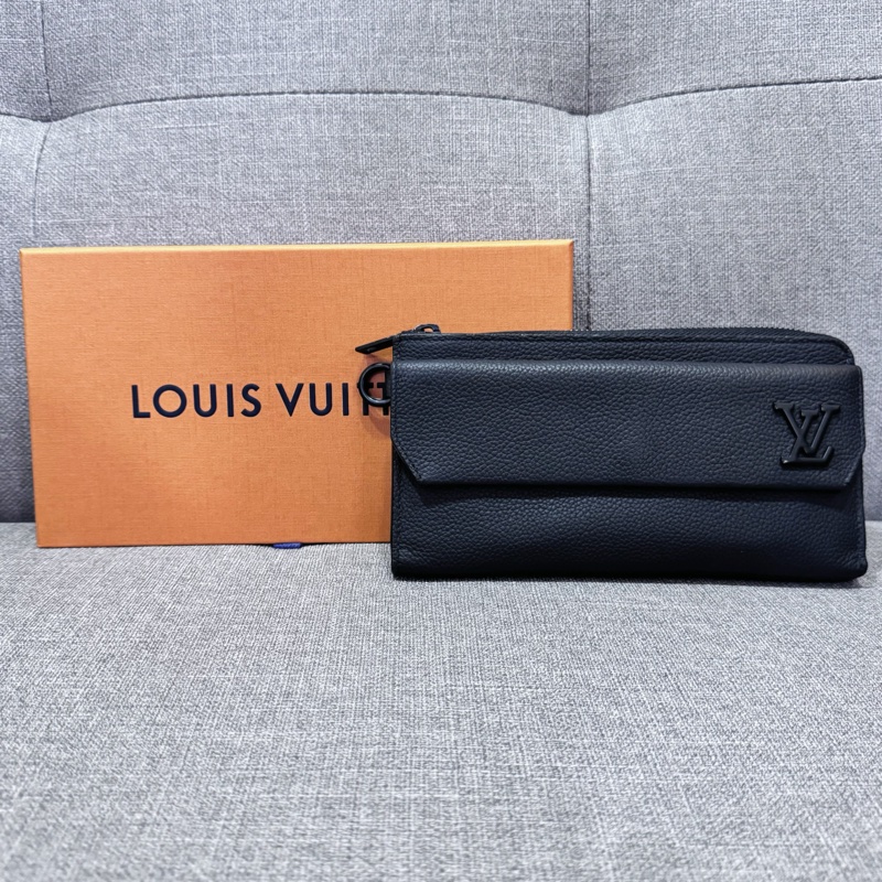 路易威登 LOUIS VUITTON 手拿包 長型 錢包 M69831 晶片款 NEW AEROGRAM拉鍊錢包-4