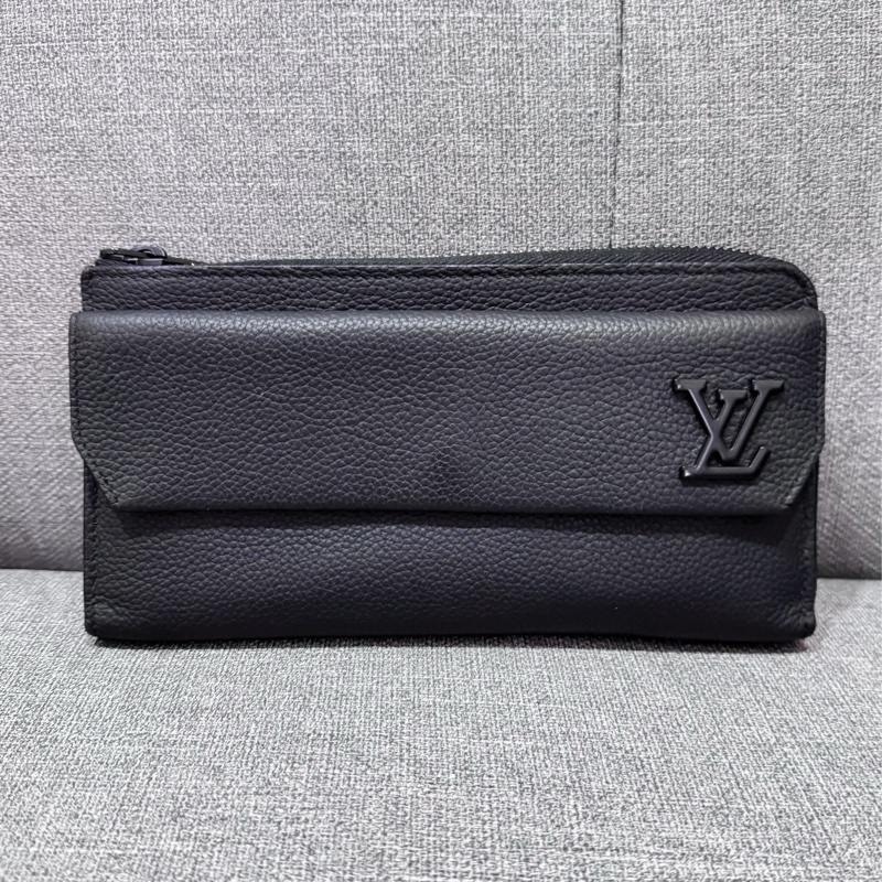 路易威登 LOUIS VUITTON 手拿包 長型 錢包 M69831 晶片款 NEW AEROGRAM拉鍊錢包-5
