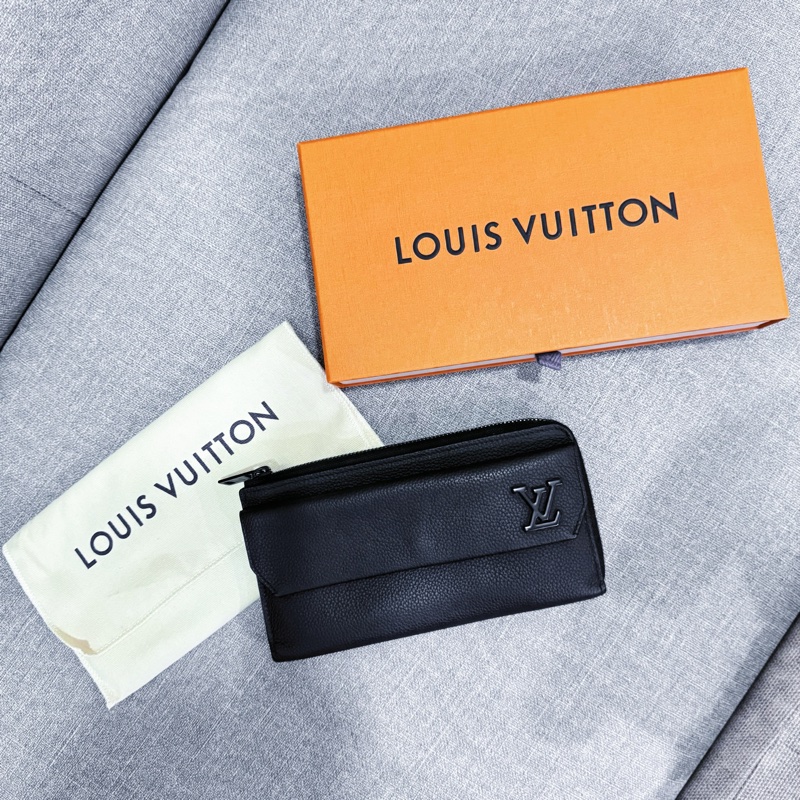 路易威登 LOUIS VUITTON 手拿包 長型 錢包 M69831 晶片款 NEW AEROGRAM拉鍊錢包-6