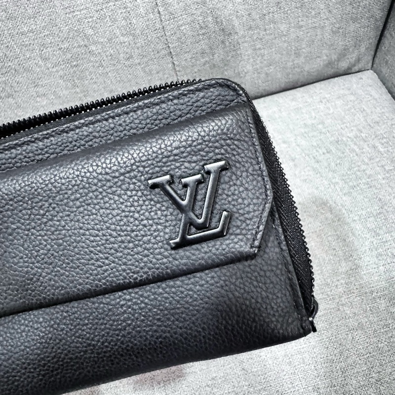 路易威登 LOUIS VUITTON 手拿包 長型 錢包 M69831 晶片款 NEW AEROGRAM拉鍊錢包-9