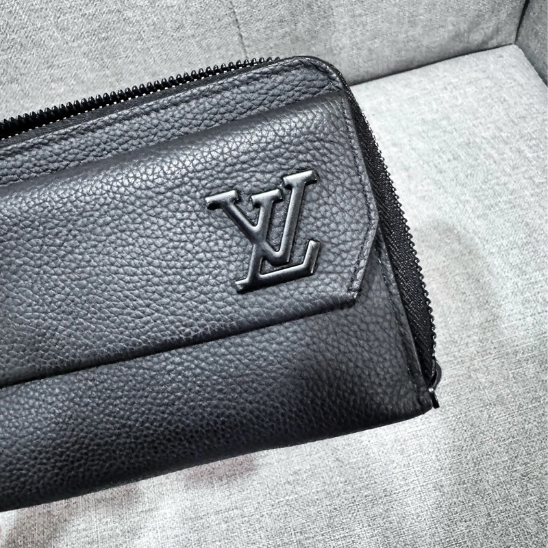 路易威登 LOUIS VUITTON 手拿包 長型 錢包 M69831 晶片款 NEW AEROGRAM拉鍊錢包-13