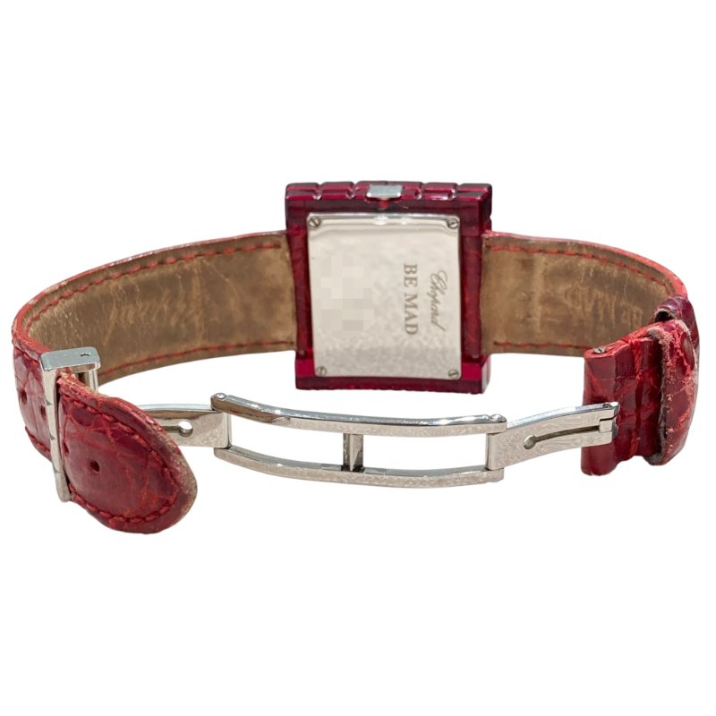 CHOPARD 蕭邦 ICE CUBE BE MAD WATCH 限定款 石英錶-5