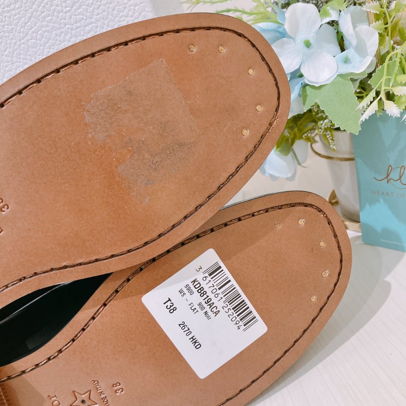 TK2039	Christian Dior 迪奧全皮樂福鞋 D-Academy Loafer Black Brushed Calfskin Size 38-7
