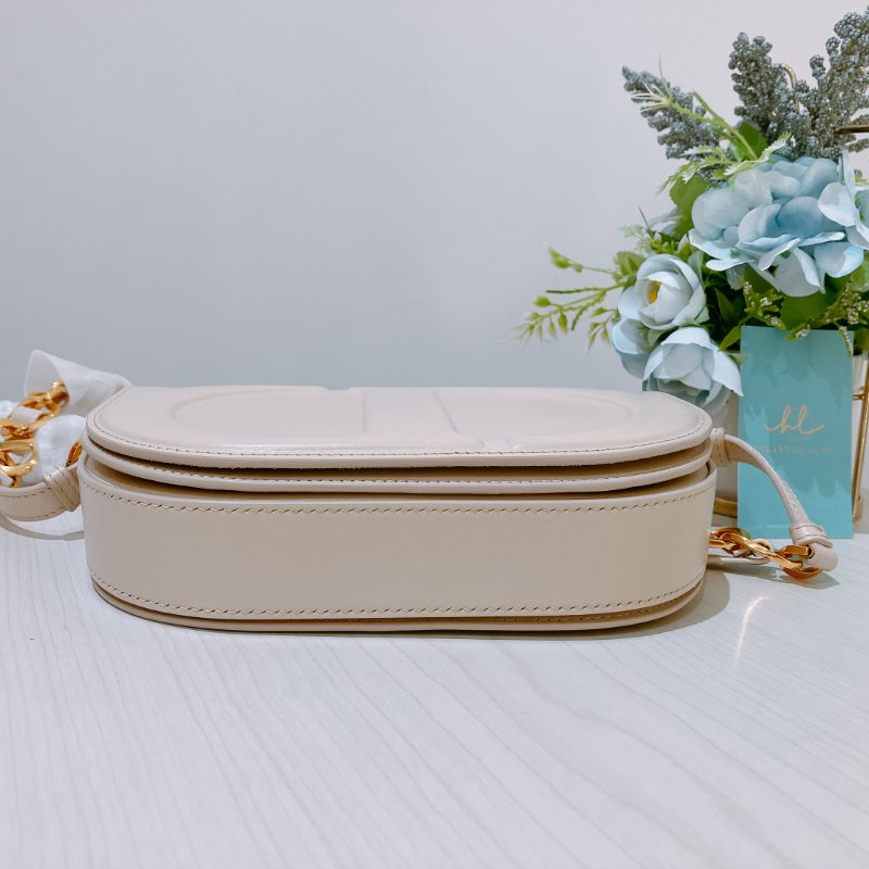 TK2041 Christian Dior 迪奧CD字翻蓋式鍊帶包包 CD Signature Flap Crossbody Bag Calfskin-2
