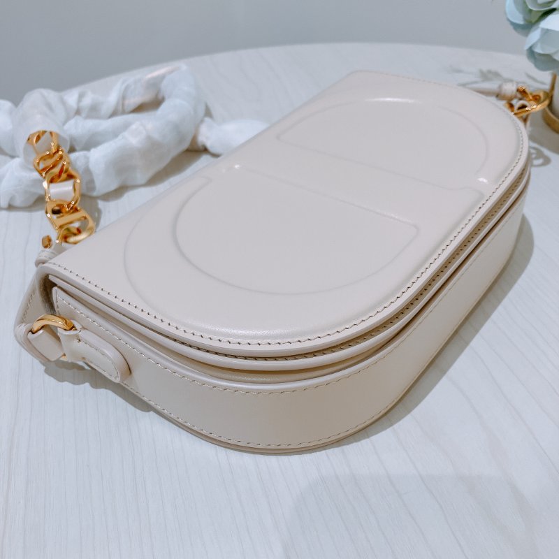 TK2041 Christian Dior 迪奧CD字翻蓋式鍊帶包包 CD Signature Flap Crossbody Bag Calfskin-3