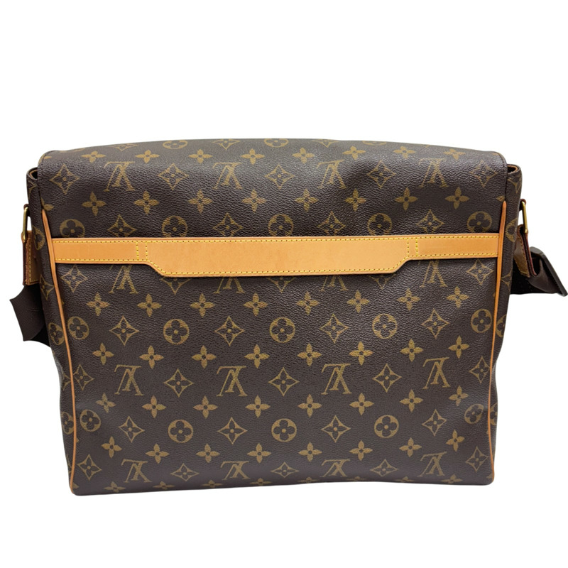 棕色 原花帆布 Abbesses 肩背包【LOUIS VUITTON LV 路易威登】 M45257-1