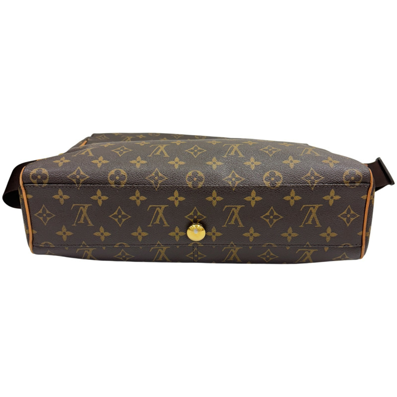 棕色 原花帆布 Abbesses 肩背包【LOUIS VUITTON LV 路易威登】 M45257-2