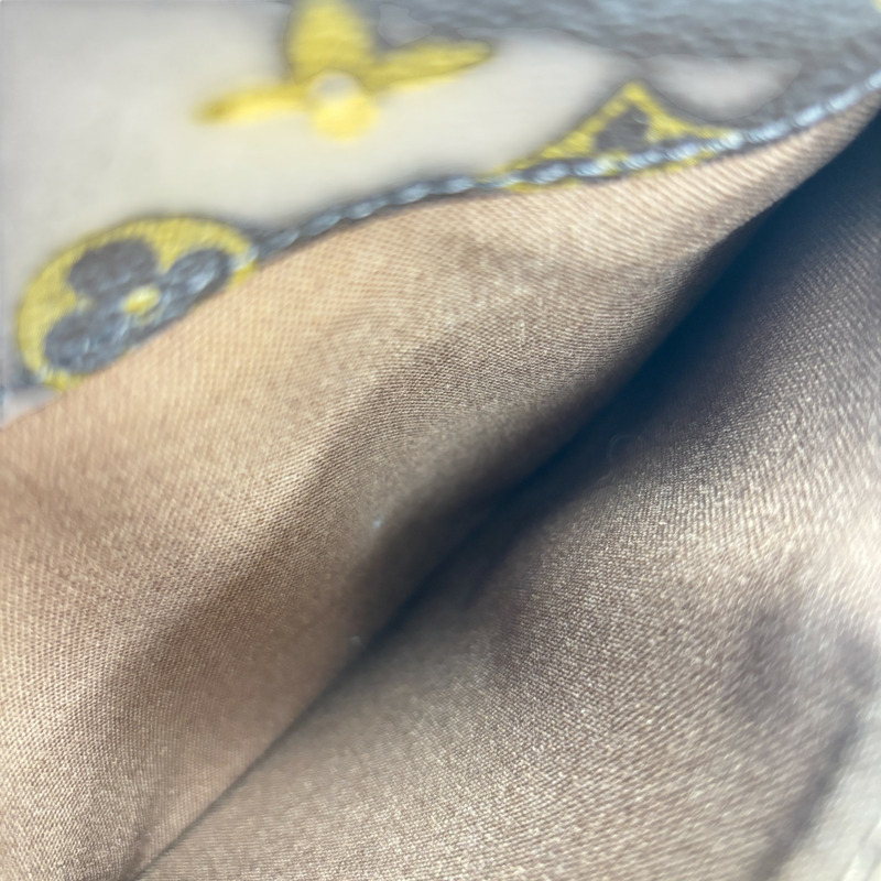 棕色 原花帆布 Abbesses 肩背包【LOUIS VUITTON LV 路易威登】 M45257-3