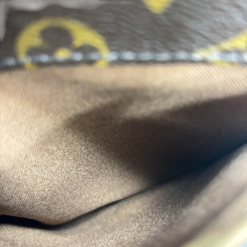 棕色 原花帆布 Abbesses 肩背包【LOUIS VUITTON LV 路易威登】 M45257-4