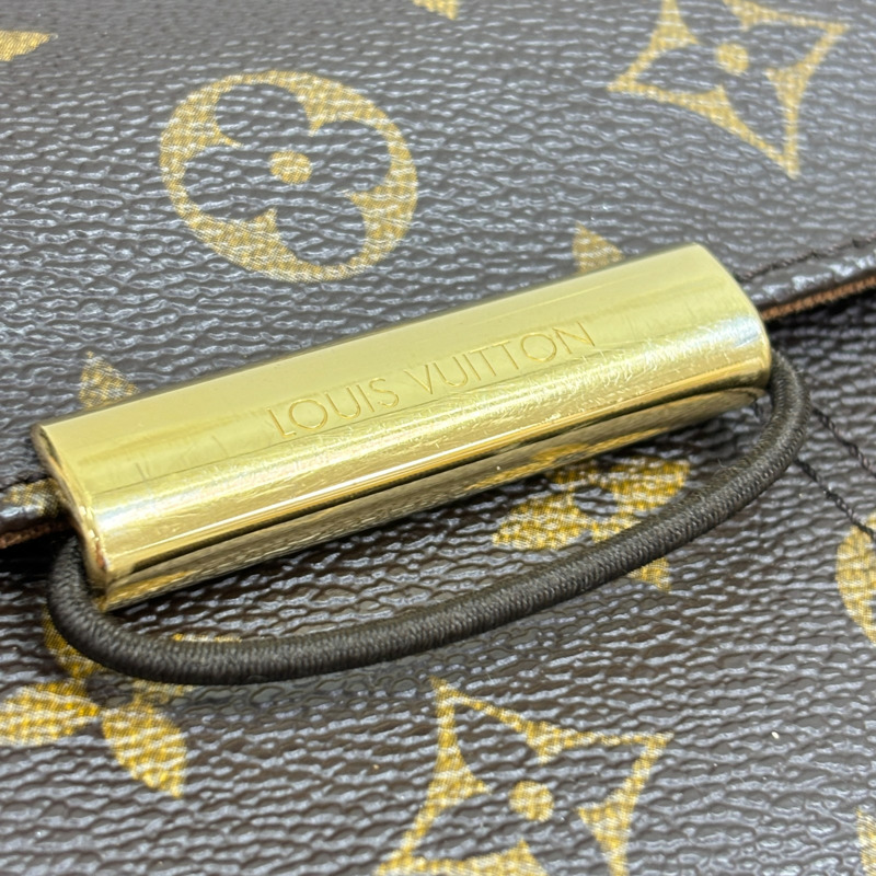 棕色 原花帆布 Abbesses 肩背包【LOUIS VUITTON LV 路易威登】 M45257-8