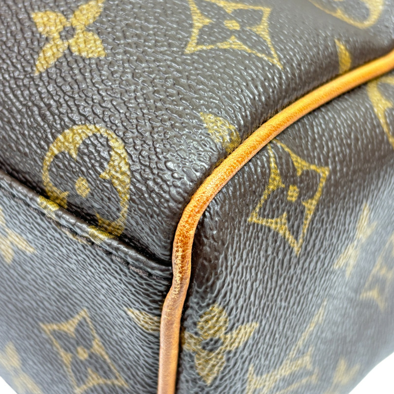 棕色 原花帆布 Abbesses 肩背包【LOUIS VUITTON LV 路易威登】 M45257-15