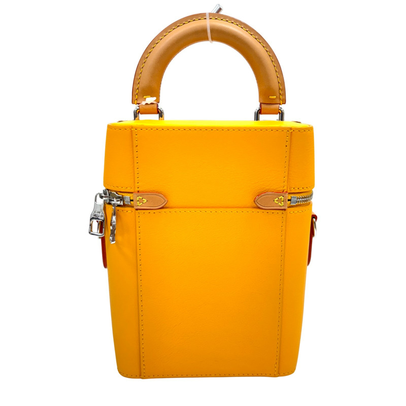 黃色 牛皮 Vertical Box Trunk 直式 兩用包 【LOUIS VUITTON LV 路易威登】M59666 M59666-2