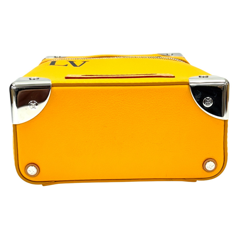 黃色 牛皮 Vertical Box Trunk 直式 兩用包 【LOUIS VUITTON LV 路易威登】M59666 M59666-3