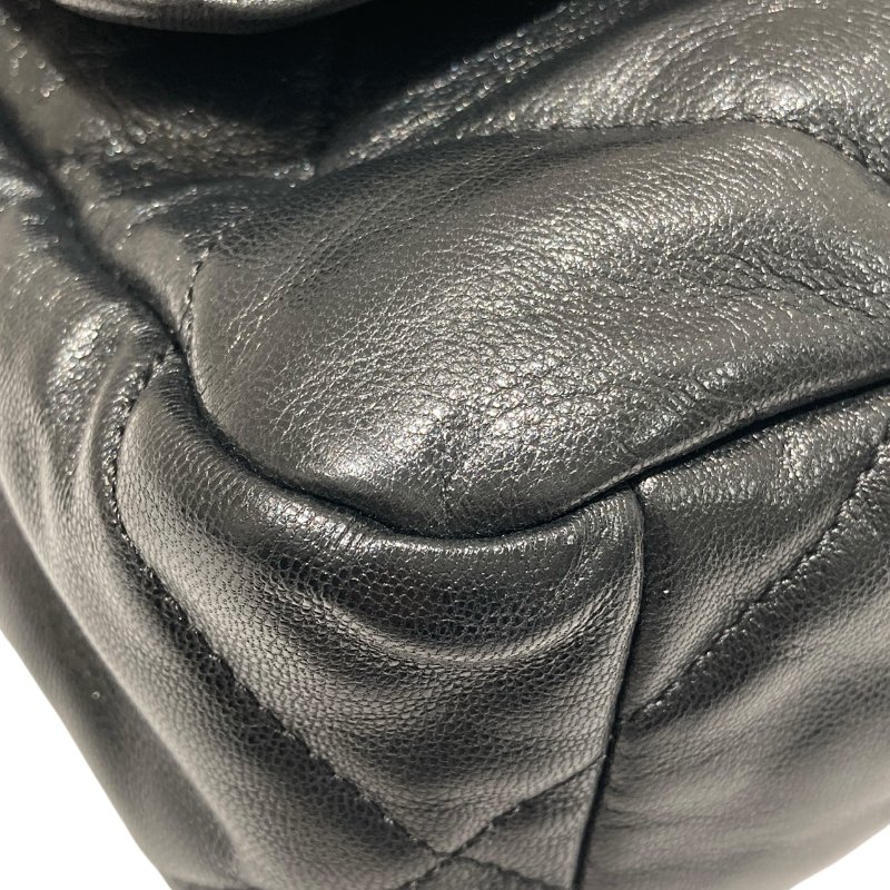 CHANEL 香奈兒 AS1160 19 BAG 26CM 菱格紋 黑色 皮穿鍊 金色金屬-1