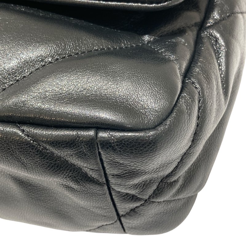 CHANEL 香奈兒 AS1160 19 BAG 26CM 菱格紋 黑色 皮穿鍊 金色金屬-2