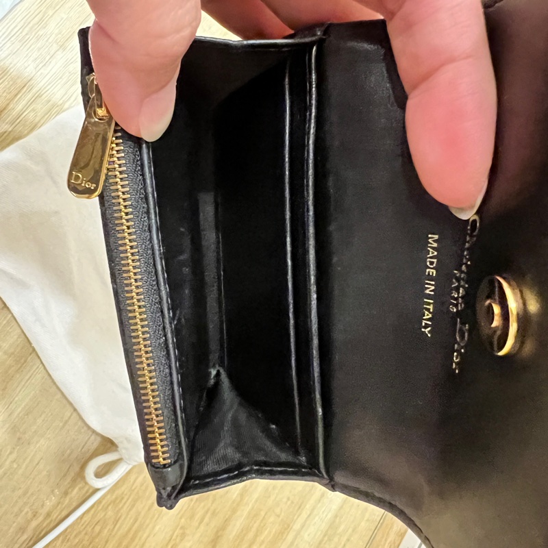 Dior Jolie Glycine 黑色錢包-11