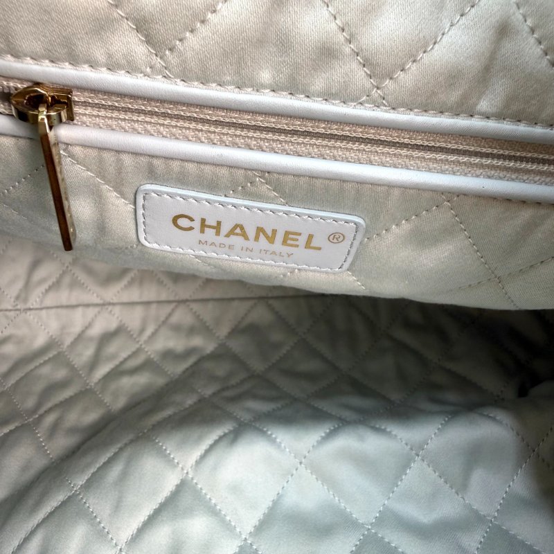 Chanel 22bag 漸變珠光綠-8