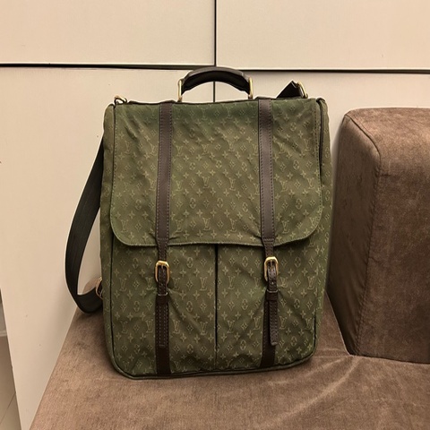 絕版 Louis Vuitton LV Monogram Mini Canvas  Denise Shoulder Bag messnger bag 陳冠希 帆布