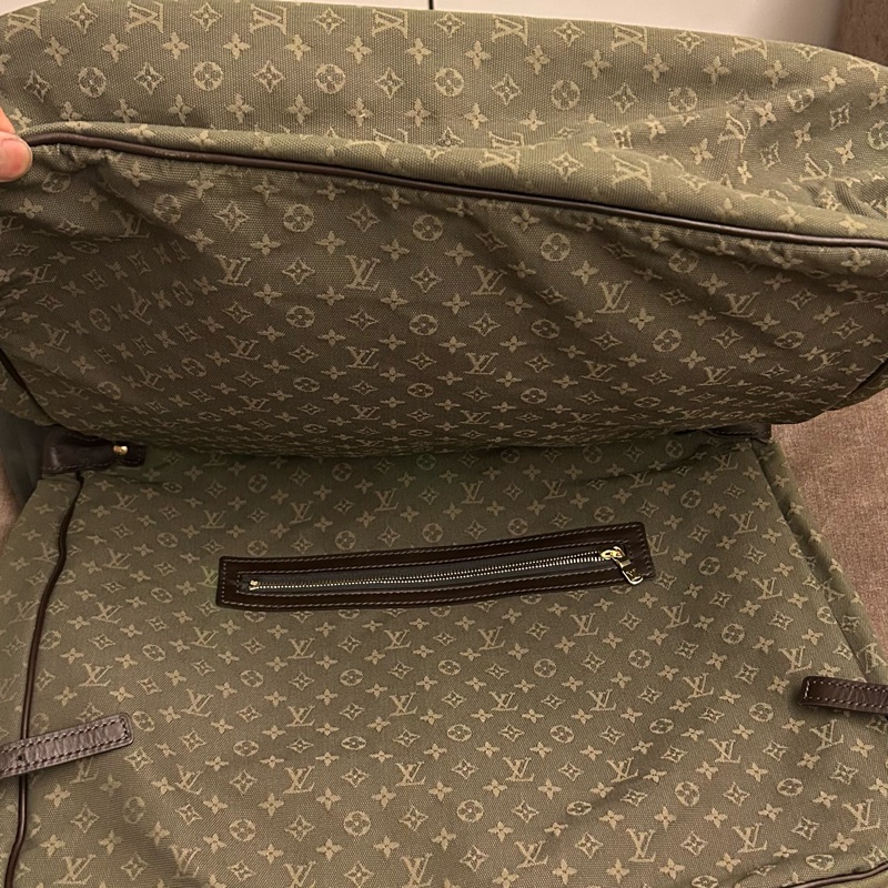 絕版 Louis Vuitton LV Monogram Mini Canvas  Denise Shoulder Bag messnger bag 陳冠希 帆布-4