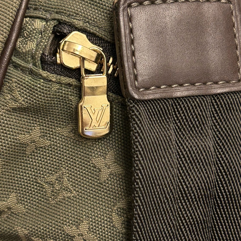 絕版 Louis Vuitton LV Monogram Mini Canvas  Denise Shoulder Bag messnger bag 陳冠希 帆布-9