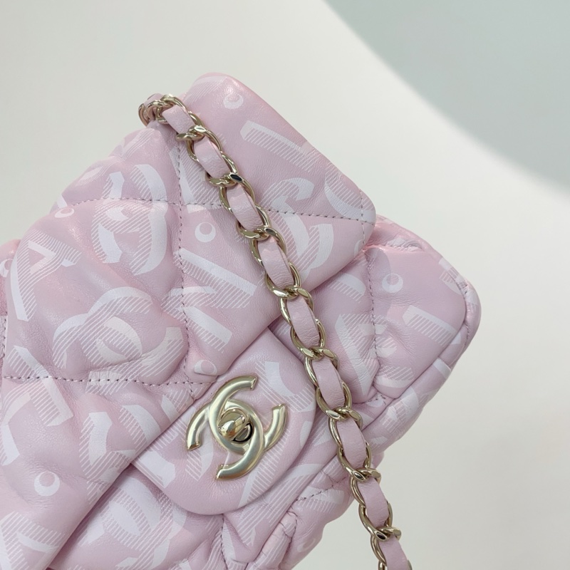 香奈兒Chanel 22N滑雪系列 泡芙方胖子 斜背包-7