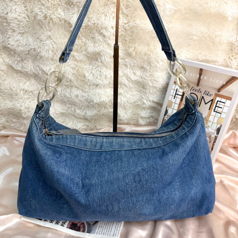 Chanel Denim CC Hobo牛仔-1