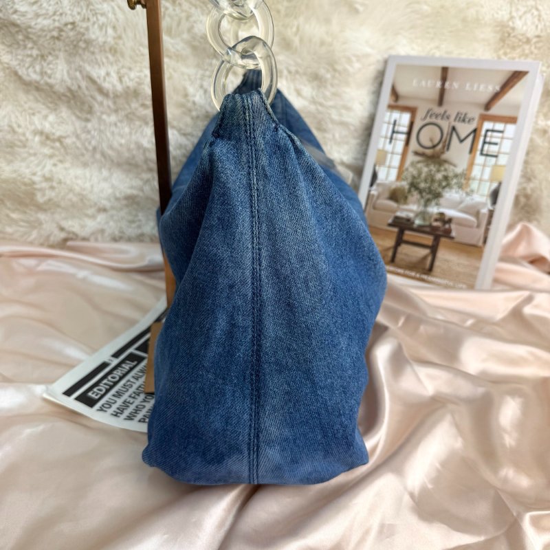 Chanel Denim CC Hobo牛仔-3