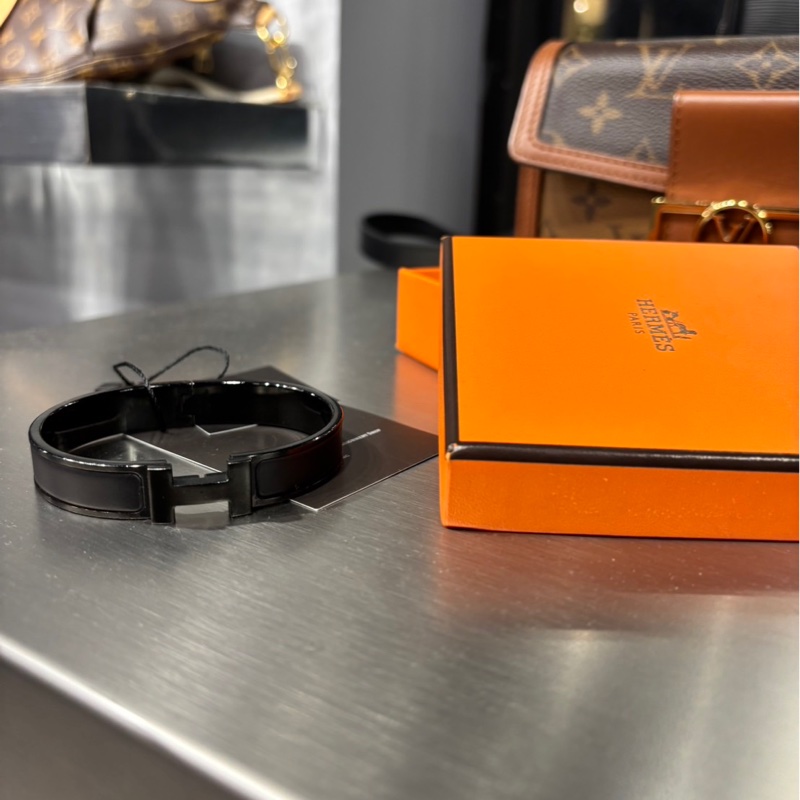 近全新🌟Hermes Clic H So Black 黑武士手鐲｜Classic Trend CT精品｜台北東區實體-3