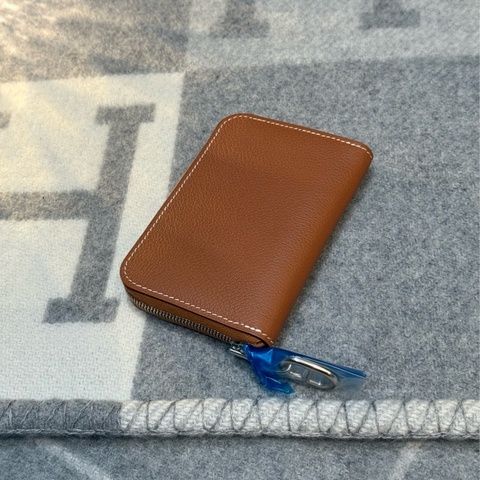Hermès Zipengo Chaine d’Ancre 卡夾 gold 金棕色 全新全配