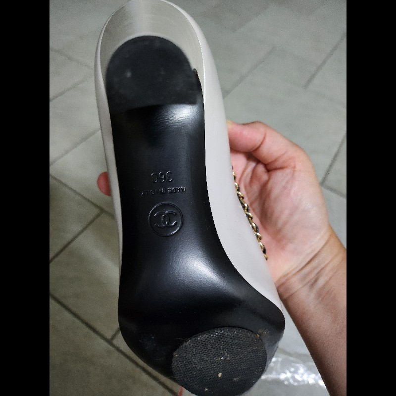 chanel經典鍊帶高跟鞋-15