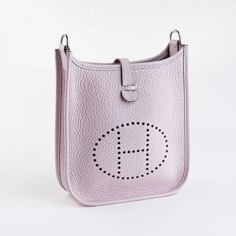 KÉSH 凱仕國際精品【夢幻紫調、輕奢日常感】HERMÈS Evelyne 16 Mini 愛馬仕夢幻紫銀釦依芙琳肩背包|TPM 16|W 刻 2024年-1