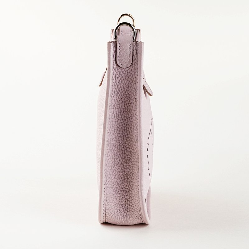 KÉSH 凱仕國際精品【夢幻紫調、輕奢日常感】HERMÈS Evelyne 16 Mini 愛馬仕夢幻紫銀釦依芙琳肩背包|TPM 16|W 刻 2024年-2
