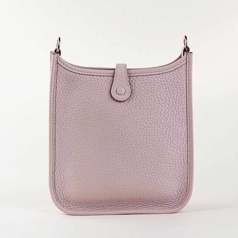 KÉSH 凱仕國際精品【夢幻紫調、輕奢日常感】HERMÈS Evelyne 16 Mini 愛馬仕夢幻紫銀釦依芙琳肩背包|TPM 16|W 刻 2024年-3