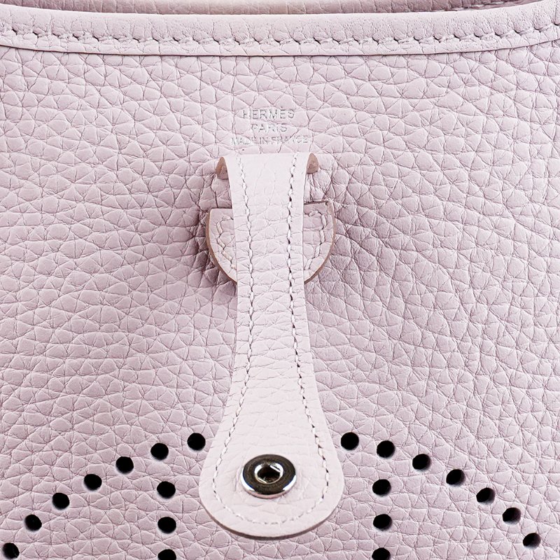 KÉSH 凱仕國際精品【夢幻紫調、輕奢日常感】HERMÈS Evelyne 16 Mini 愛馬仕夢幻紫銀釦依芙琳肩背包|TPM 16|W 刻 2024年-6