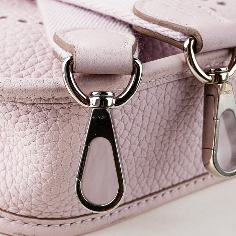 KÉSH 凱仕國際精品【夢幻紫調、輕奢日常感】HERMÈS Evelyne 16 Mini 愛馬仕夢幻紫銀釦依芙琳肩背包|TPM 16|W 刻 2024年-9