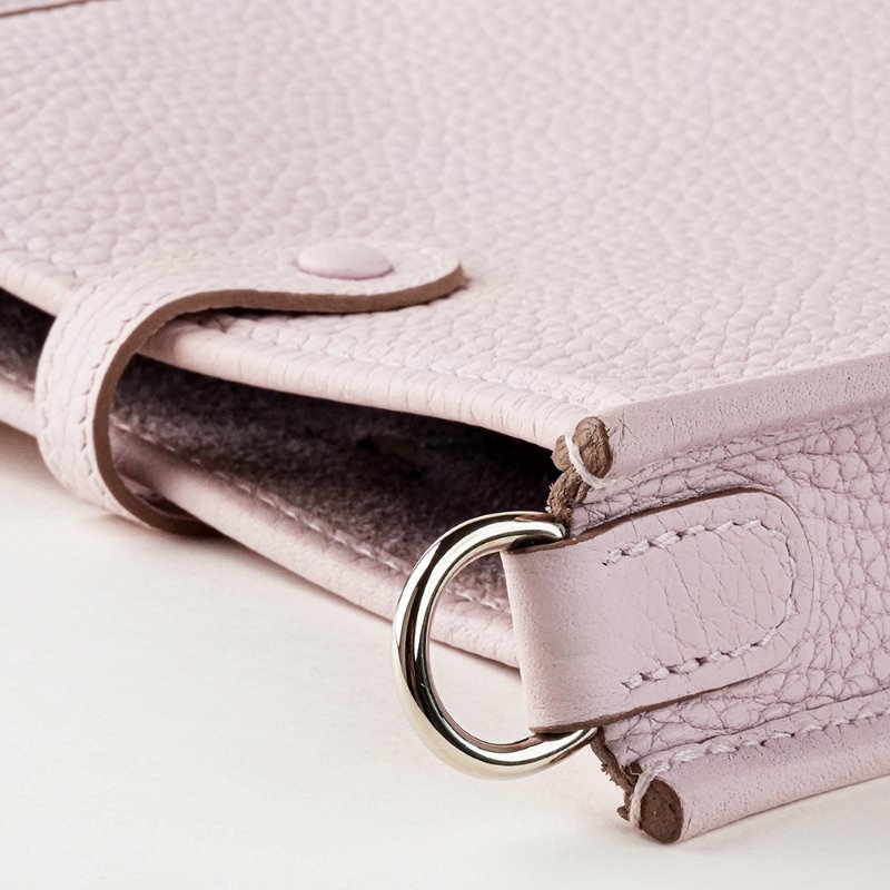 KÉSH 凱仕國際精品【夢幻紫調、輕奢日常感】HERMÈS Evelyne 16 Mini 愛馬仕夢幻紫銀釦依芙琳肩背包|TPM 16|W 刻 2024年-13