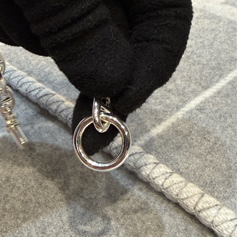 Hermès Chaine d’Ancre 豬鼻子 GM 14 銀手鍊-2