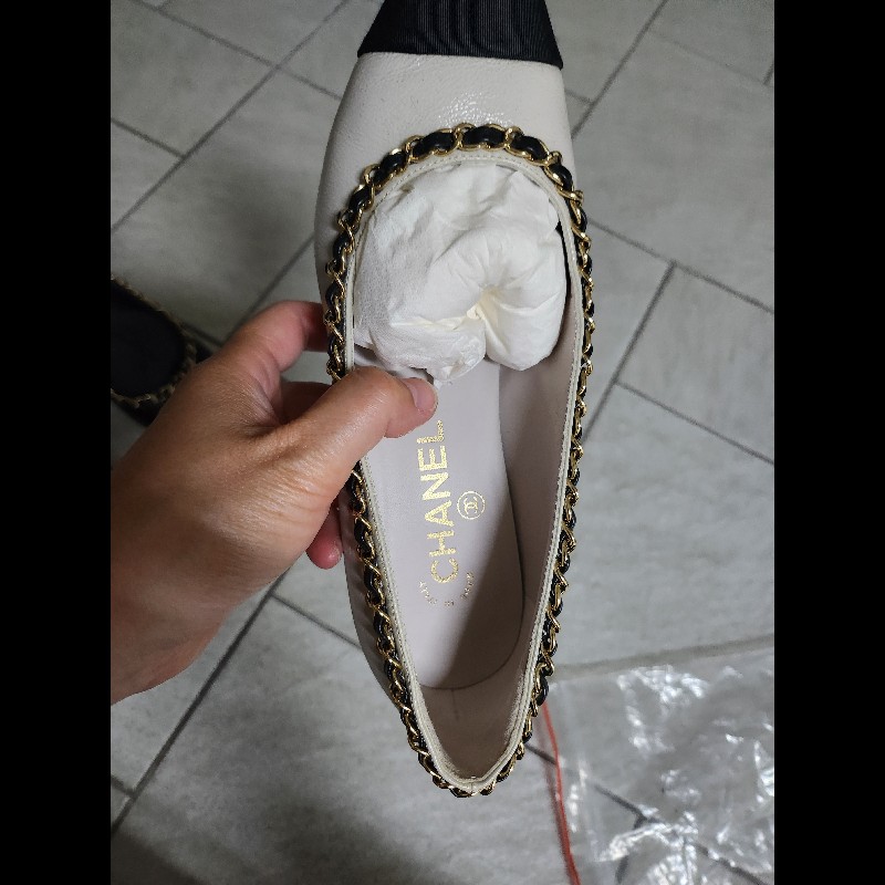 chanel經典鍊帶跟鞋3cm-8