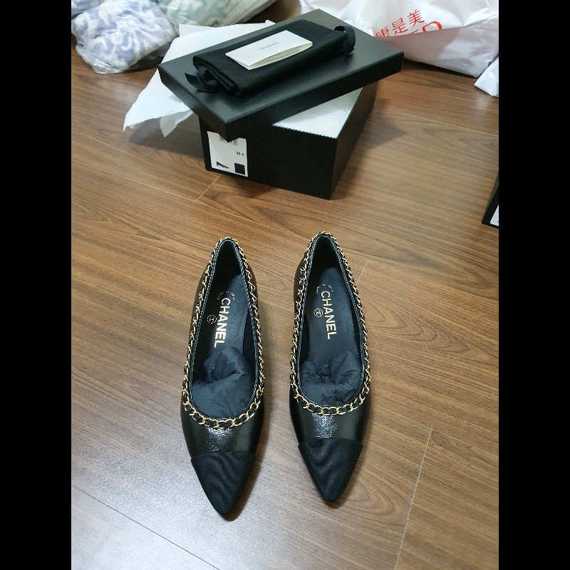chanel經典鍊帶跟鞋3cm-8