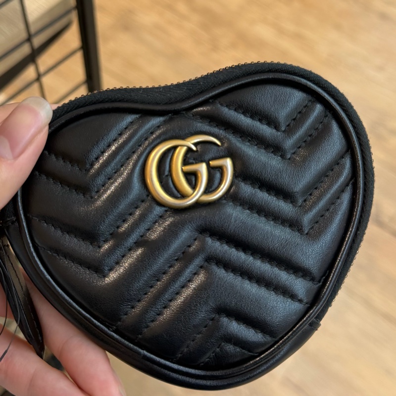 Gucci • 經典Marmont 心形情人節限定零錢包-1